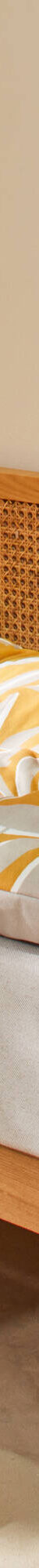 Long coussin de sol imprimé feuillage (miel) Long coussin de sol imprimé feuillage (miel)